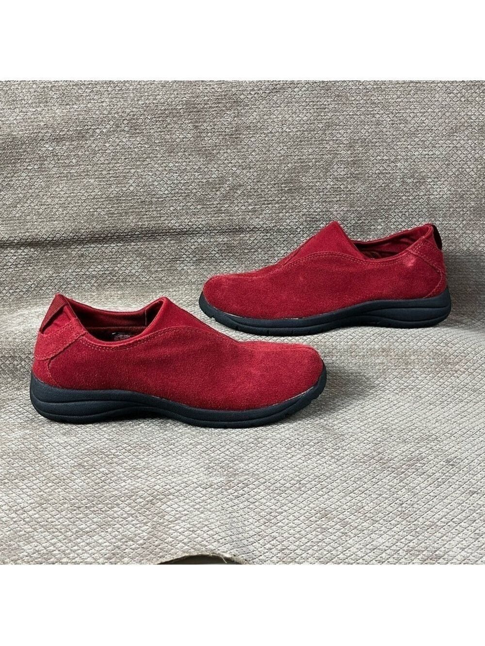 Route 66 Shoes Red Leather Step In Loafers Womens Size 8 EUC - Picture 5 of 13